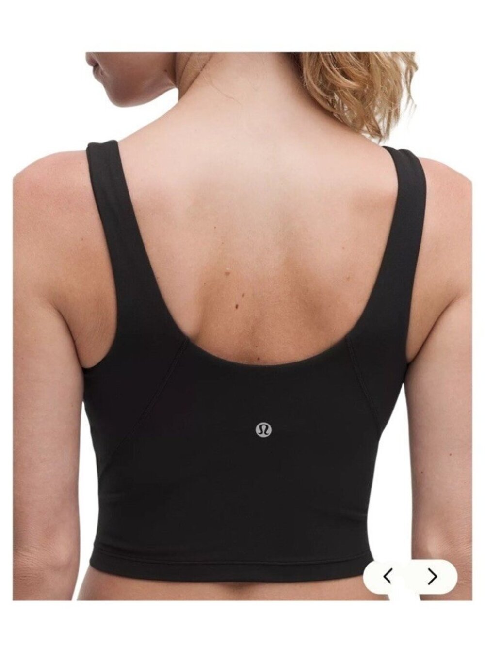 Lululemon Align Tank Top Black Size 10 Light Support A/B Cup